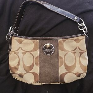 Coach Brown and Tan Women's Bag